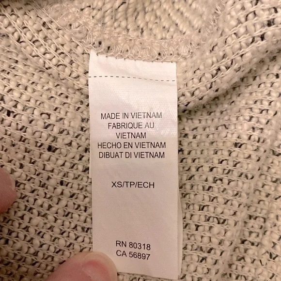 Lucky Brand Marled Knit Moto Jacket Size XS - Picture 10 of 12